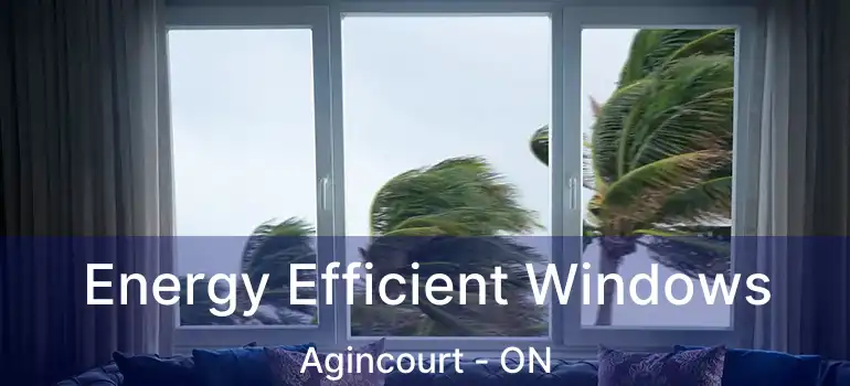  Energy Efficient Windows Agincourt - ON