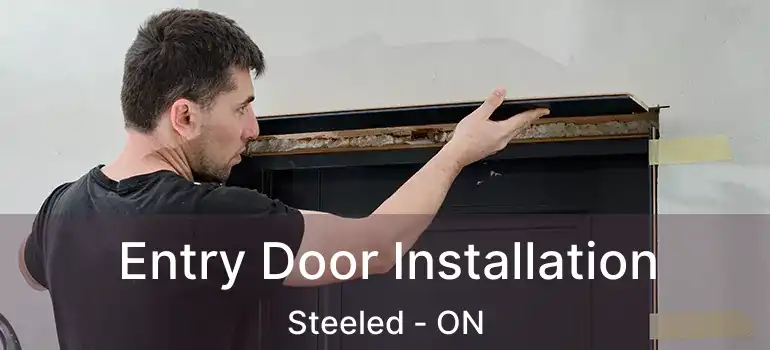  Entry Door Installation Steeled - ON