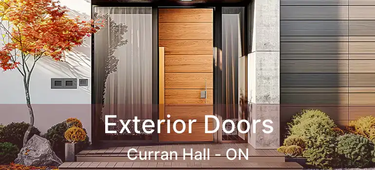  Exterior Doors Curran Hall - ON