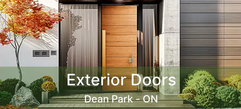 Exterior Doors Dean Park - ON
