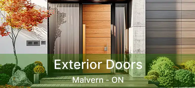  Exterior Doors Malvern - ON