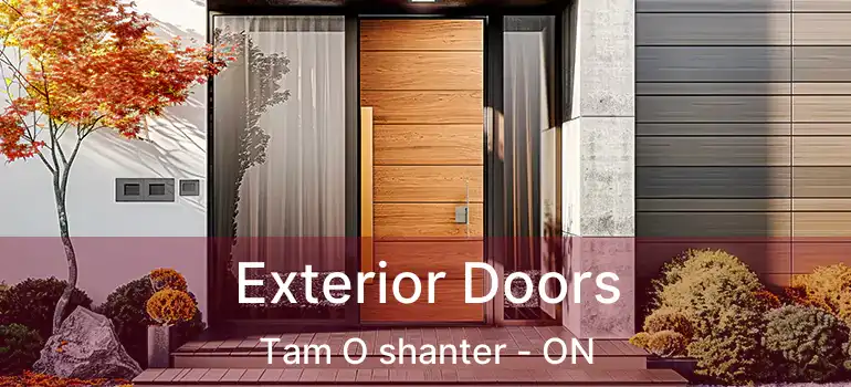  Exterior Doors Tam O shanter - ON