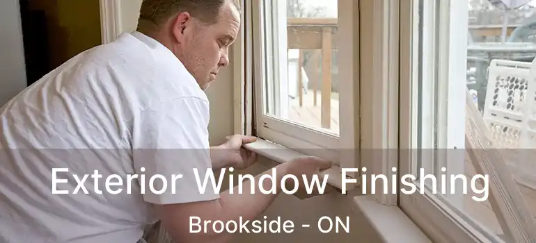 Exterior Window Finishing Brookside - ON