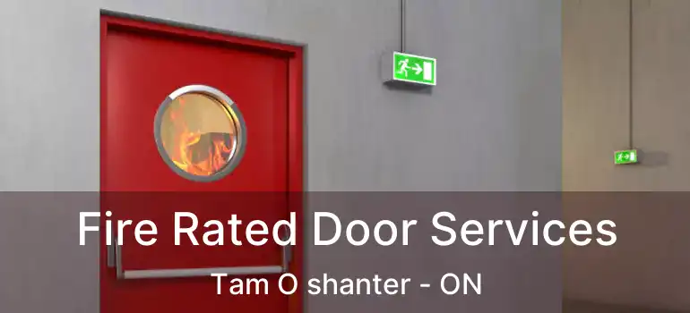  Fire Rated Door Services Tam O shanter - ON