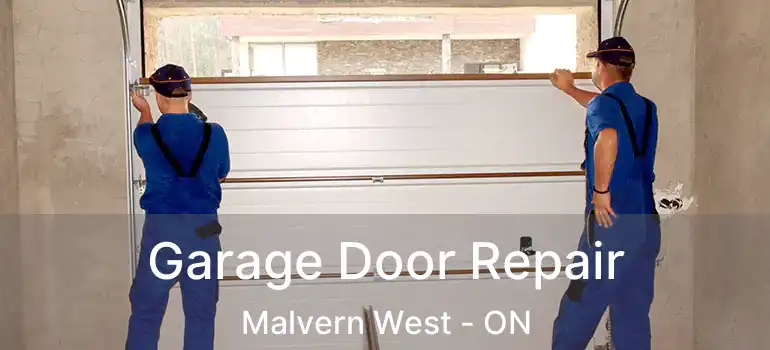 Garage Door Repair Malvern West - ON