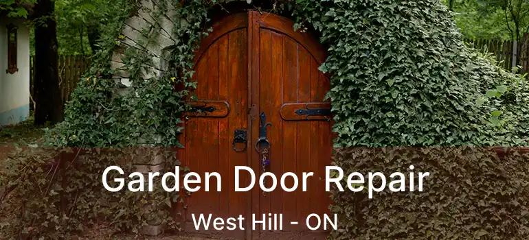  Garden Door Repair West Hill - ON