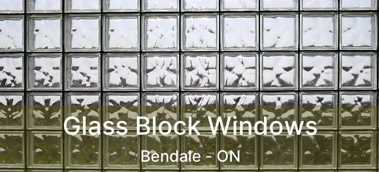  Glass Block Windows Bendale - ON