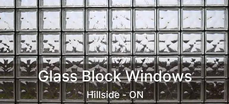  Glass Block Windows Hillside - ON