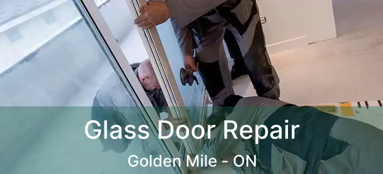 Glass Door Repair Golden Mile - ON