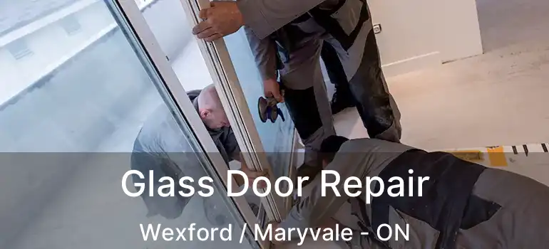  Glass Door Repair Wexford / Maryvale - ON