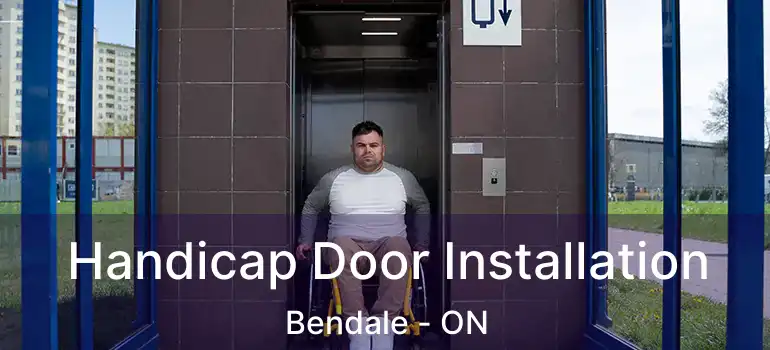  Handicap Door Installation Bendale - ON