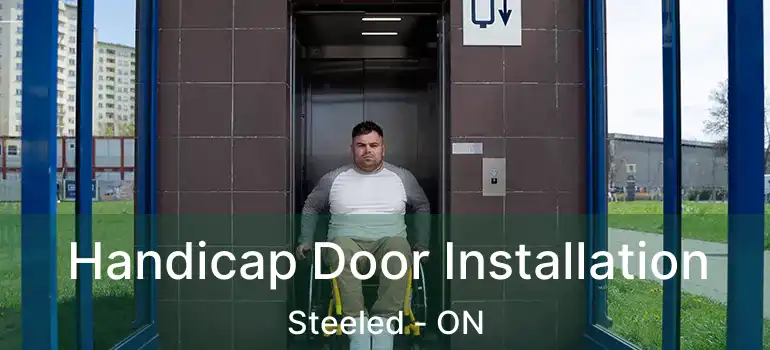  Handicap Door Installation Steeled - ON