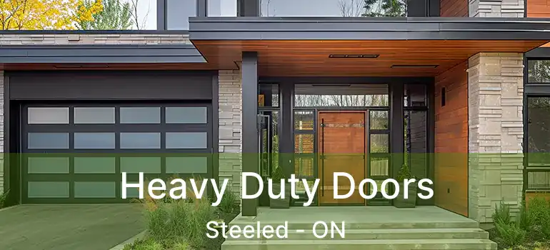 Heavy Duty Doors Steeled - ON