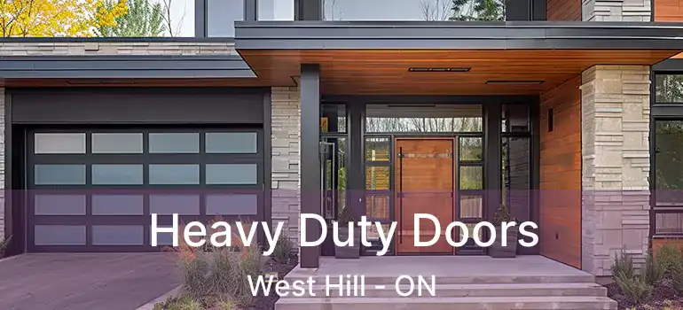  Heavy Duty Doors West Hill - ON