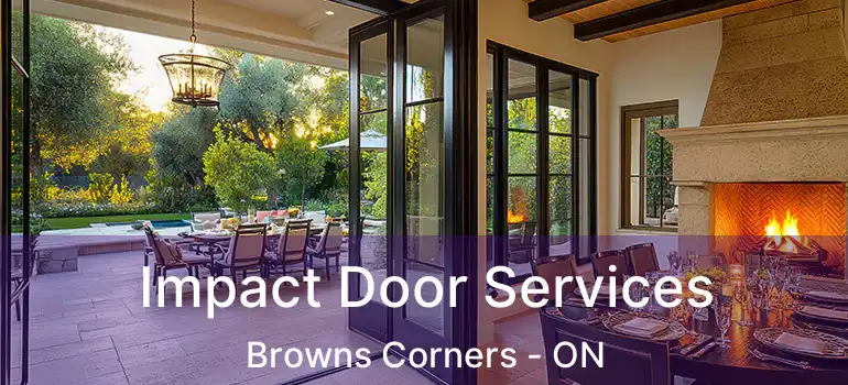  Impact Door Services Browns Corners - ON