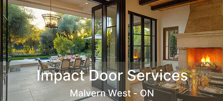 Impact Door Services Malvern West - ON