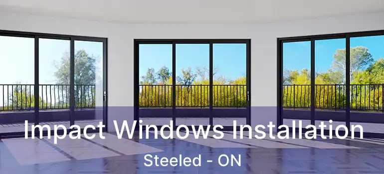  Impact Windows Installation Steeled - ON