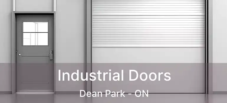  Industrial Doors Dean Park - ON