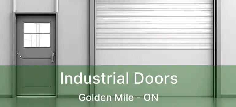 Industrial Doors Golden Mile - ON