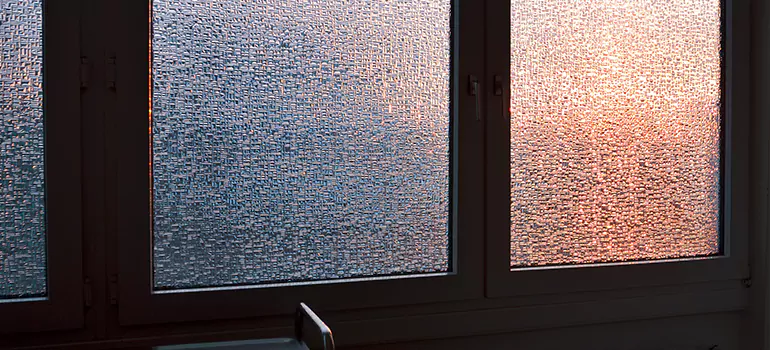 Frosted Glass Window Replacement in Oakridge, Ontario