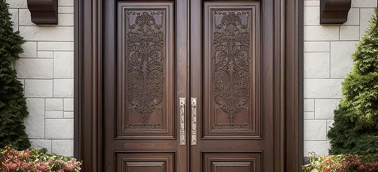 Double Front Doors in Rouge, ON