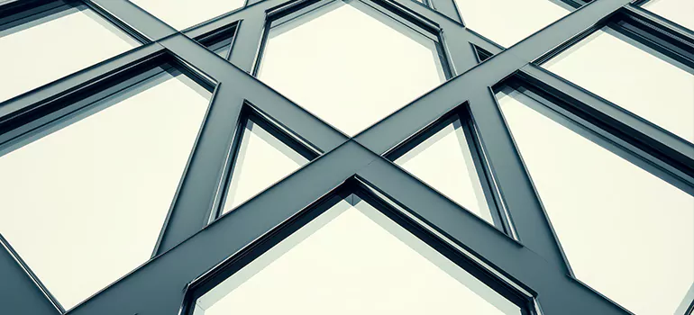 Geometric Window Shades in Malvern, ON