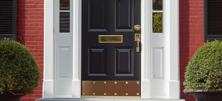 Commercial Door Kick Plate Installation in Port Union, ON