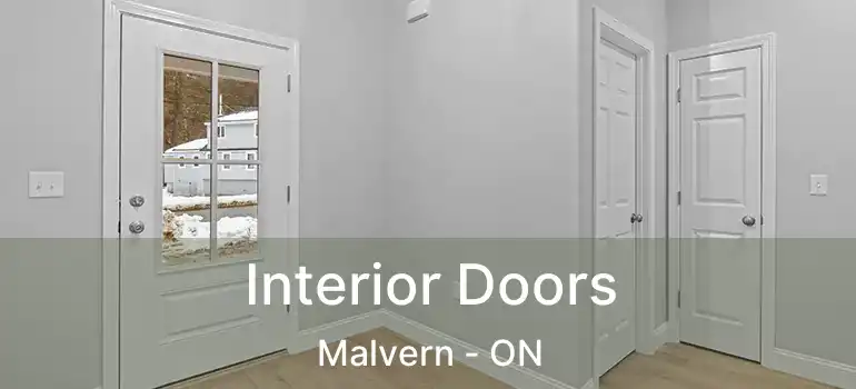  Interior Doors Malvern - ON