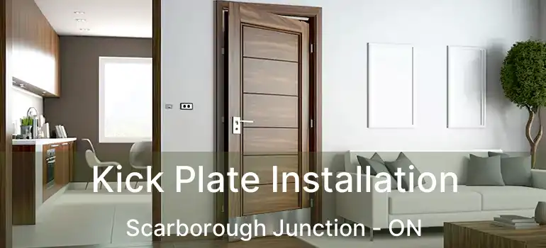  Kick Plate Installation Scarborough Junction - ON