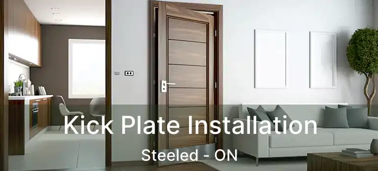  Kick Plate Installation Steeled - ON