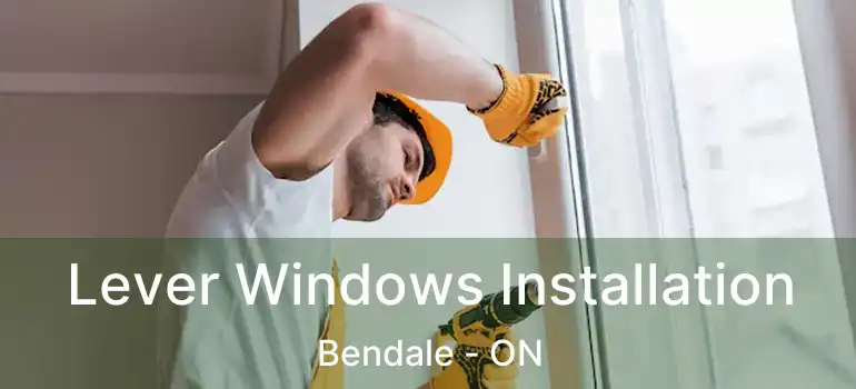  Lever Windows Installation Bendale - ON