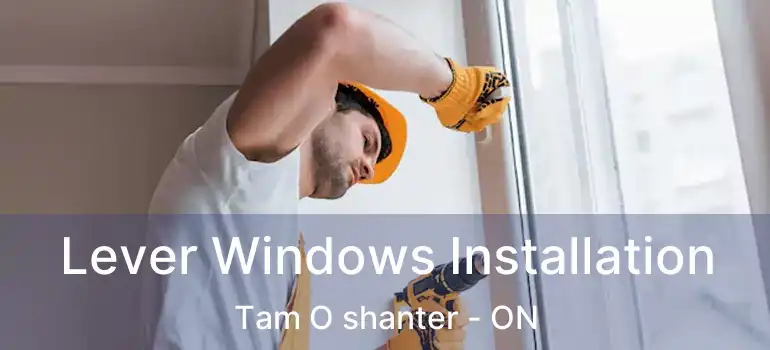  Lever Windows Installation Tam O shanter - ON