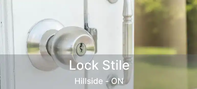  Lock Stile Hillside - ON