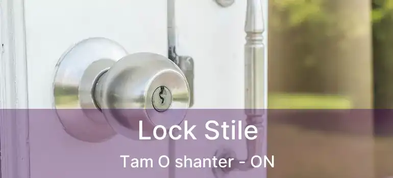  Lock Stile Tam O shanter - ON