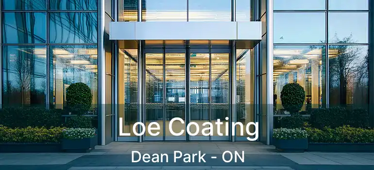 Loe Coating Dean Park - ON