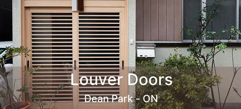 Louver Doors Dean Park - ON