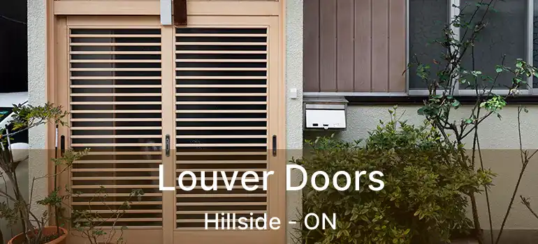  Louver Doors Hillside - ON