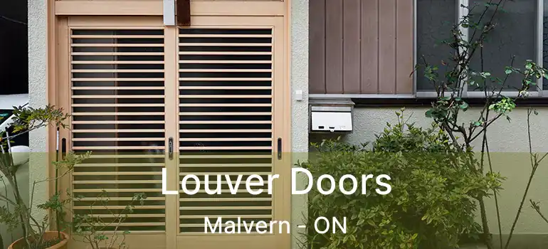  Louver Doors Malvern - ON