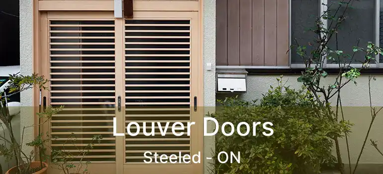  Louver Doors Steeled - ON