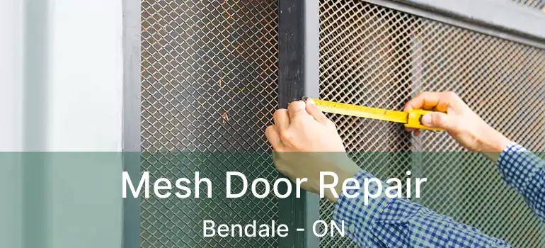  Mesh Door Repair Bendale - ON