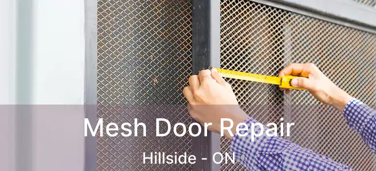  Mesh Door Repair Hillside - ON