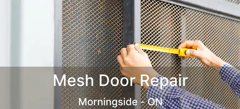Mesh Door Repair Morningside - ON