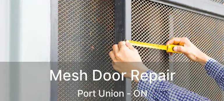 Mesh Door Repair Port Union - ON