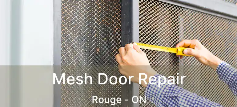  Mesh Door Repair Rouge - ON