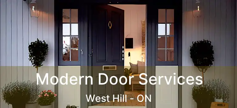  Modern Door Services West Hill - ON
