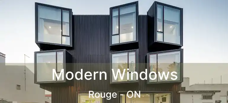  Modern Windows Rouge - ON