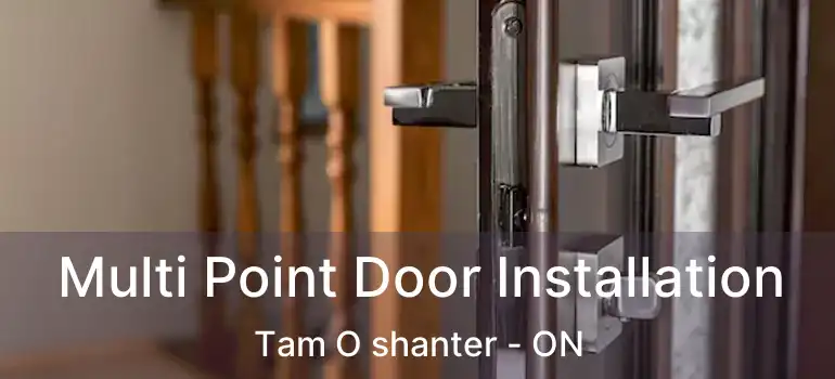  Multi Point Door Installation Tam O shanter - ON