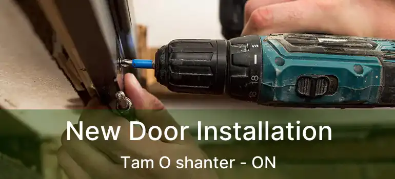  New Door Installation Tam O shanter - ON