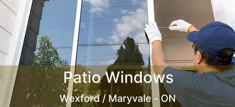  Patio Windows Wexford / Maryvale - ON