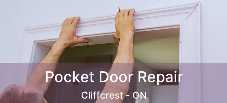  Pocket Door Repair Cliffcrest - ON
